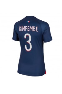 Paris Saint-Germain Presnel Kimpembe #3 Jalkapallovaatteet Naisten Kotipaita 2023-24 Lyhythihainen